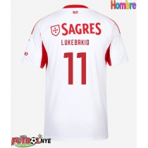 Camiseta Benfica Dodi Lukebakio #11 Tercera Equipación 2025-26 manga corta